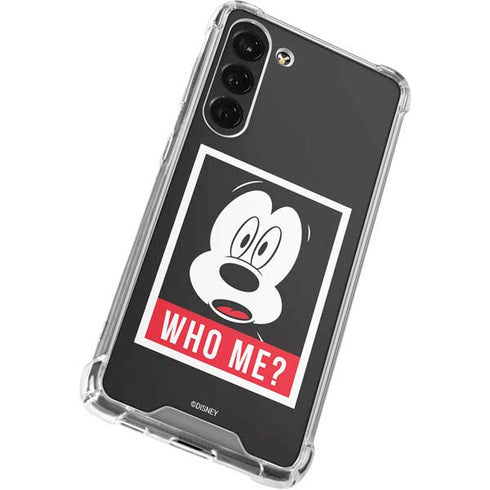 Disney Mickey Mouse Who Me Galaxy S24 FE Clear Case